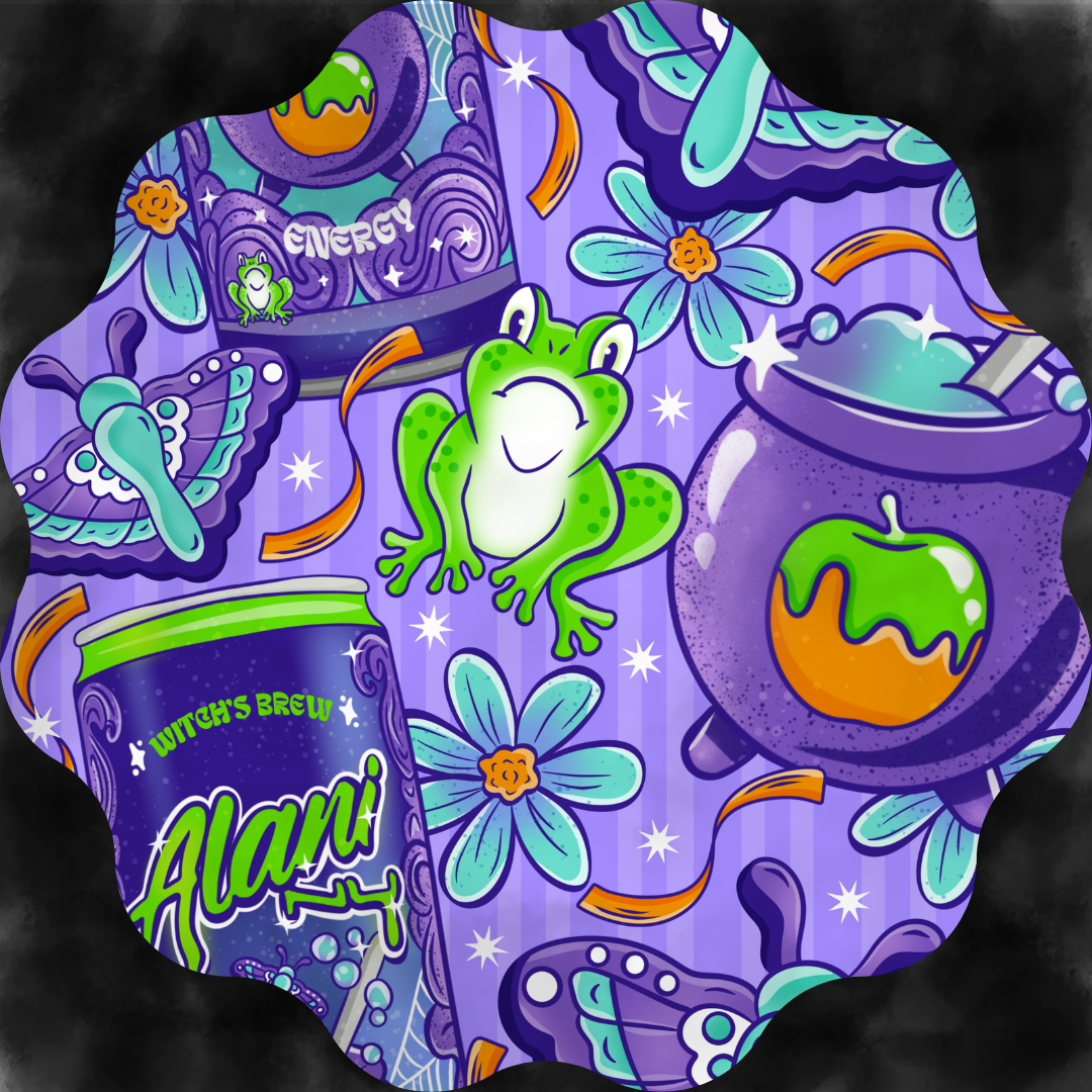 Witches brew(purple background(