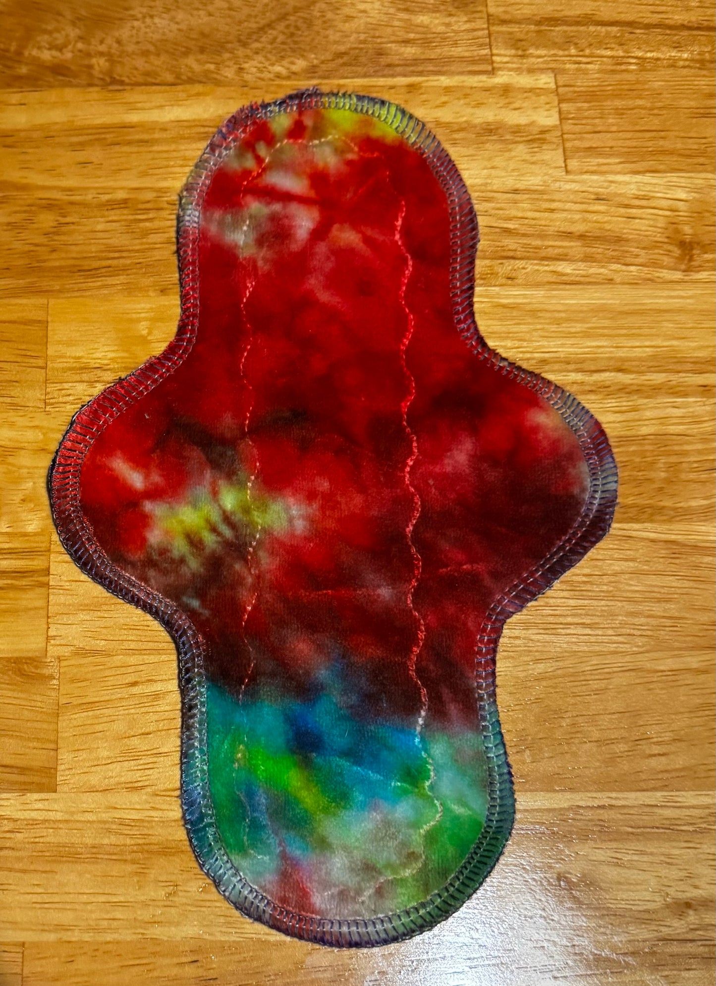 Dyed bamboo pads