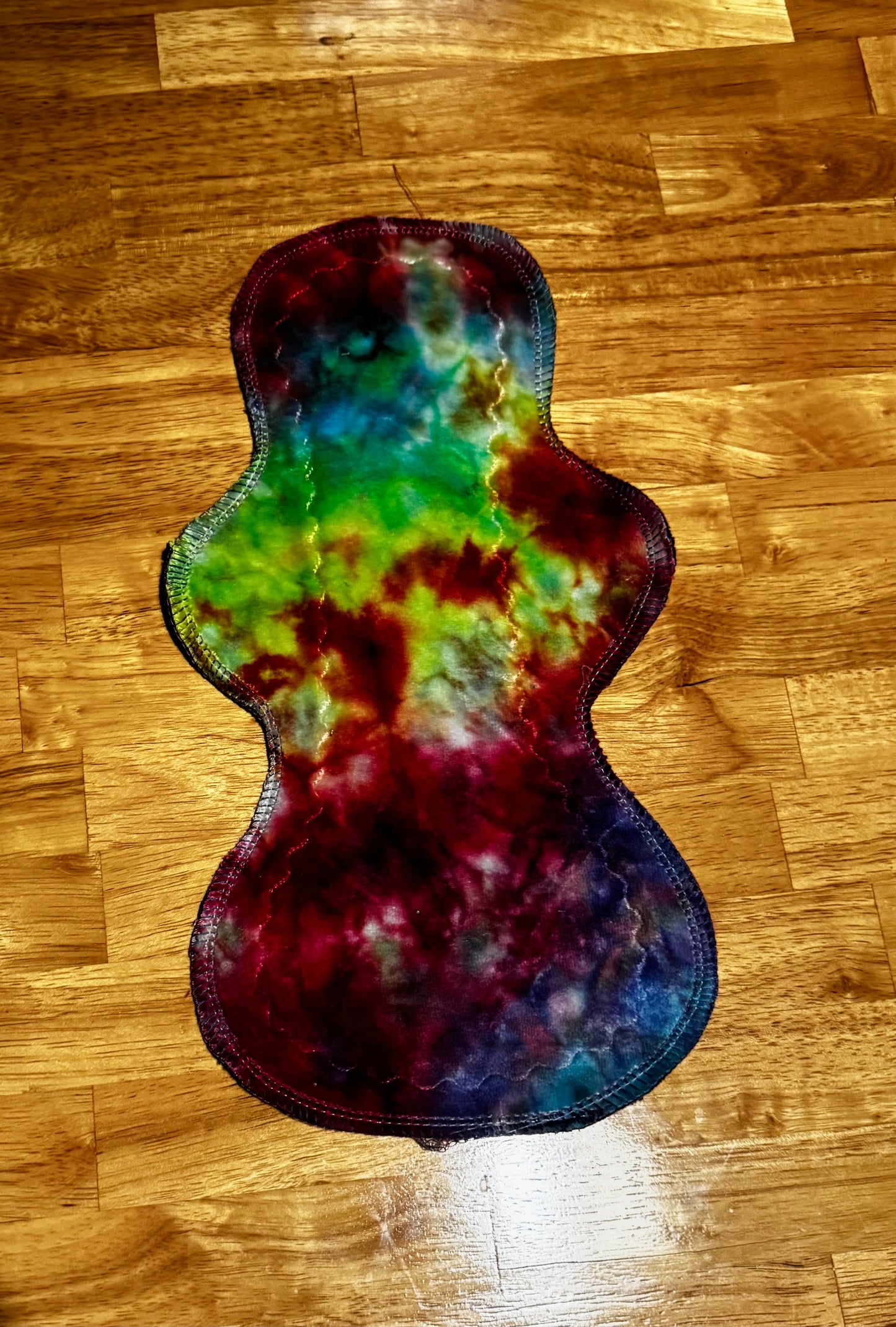Dyed bamboo pads