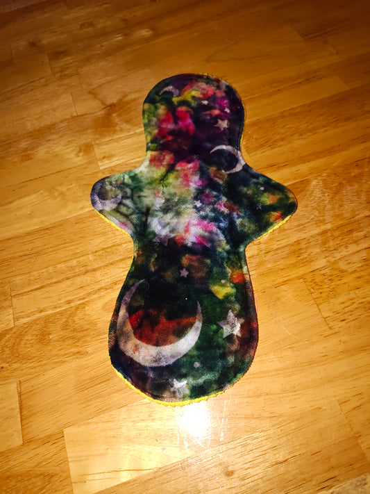 Bamboo velour topped cloth pad